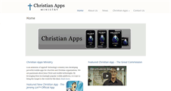 Desktop Screenshot of christianappsministry.org
